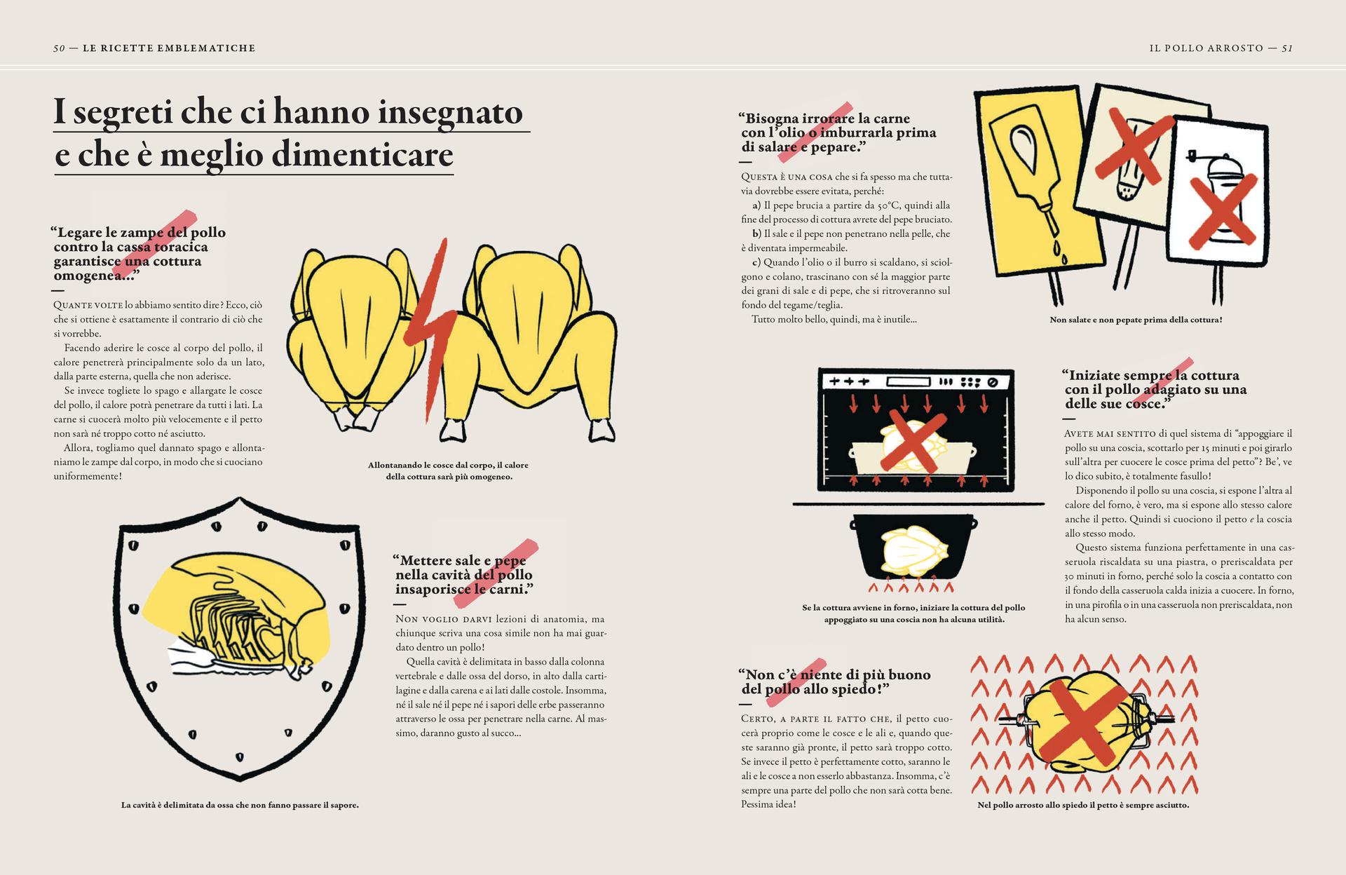 In cucina le verità van dette