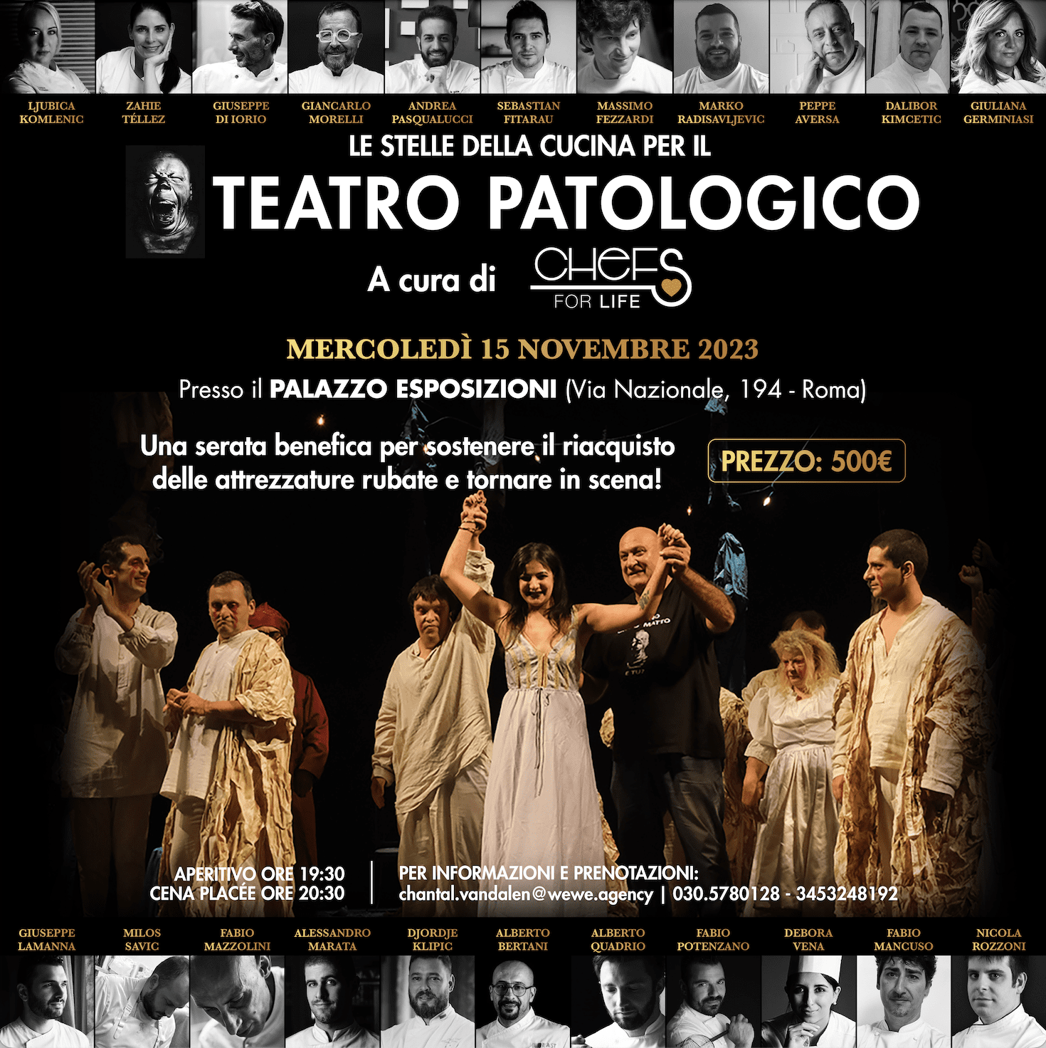 Chefs For Life & Teatro Patologico