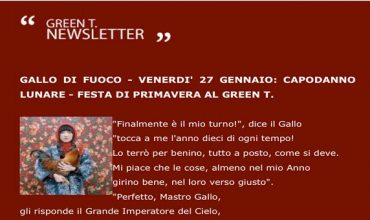 Green T., il cenone in onore del Gallo di Fuoco