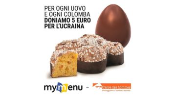 Uova di Pasqua e Colombe per aiutare i profughi ucraini