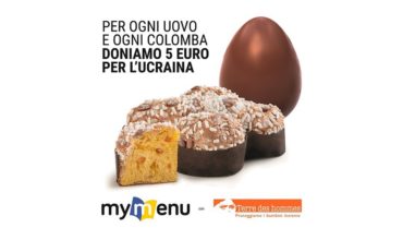 Uova di Pasqua e Colombe per aiutare i profughi ucraini