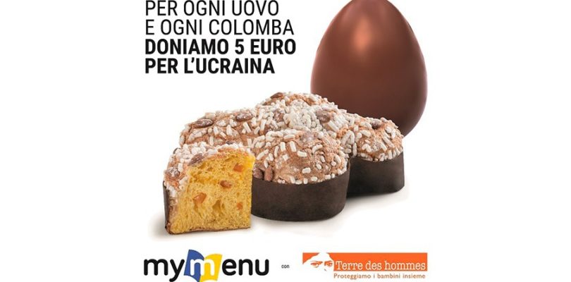 Uova di Pasqua e Colombe per aiutare i profughi ucraini