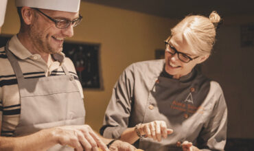 Alexa Schulte scuola di cucina Accademia Adagio Relais Almaranto